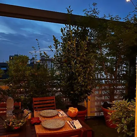 Giresio 41 - Your Penthouse With Rooftop Garden In Navigli - Wifi Apartament