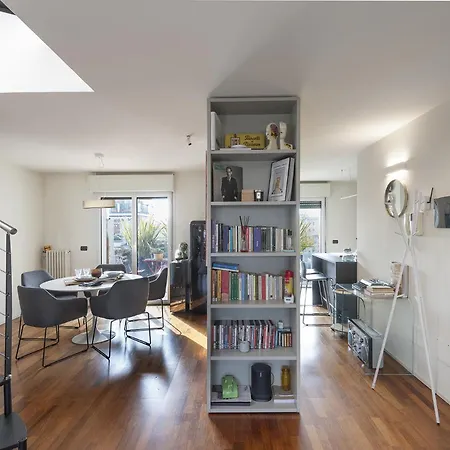Giresio 41 - Your Penthouse With Rooftop Garden In Navigli - Wifi Mediolan